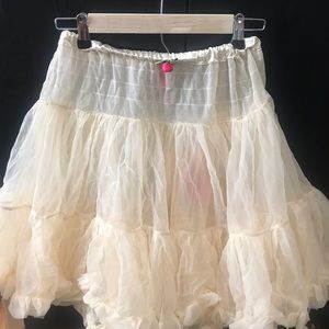 New. Never worn Betsey Johnson tutu